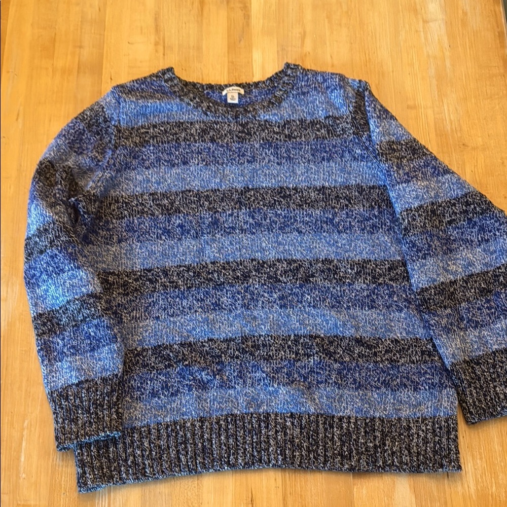 Women’s cotton LL Bean sweater. Sz XL